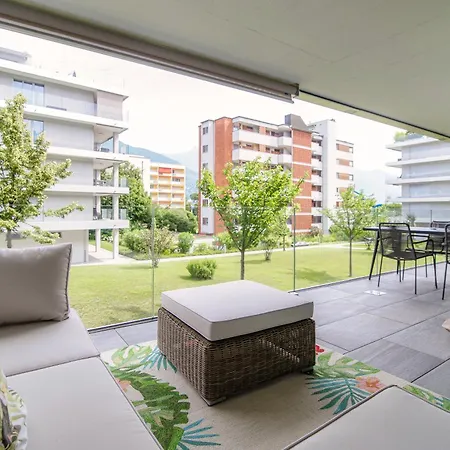 Parco By Quokka 360 - With Large Terrace Near Lido Apartment Locarno
